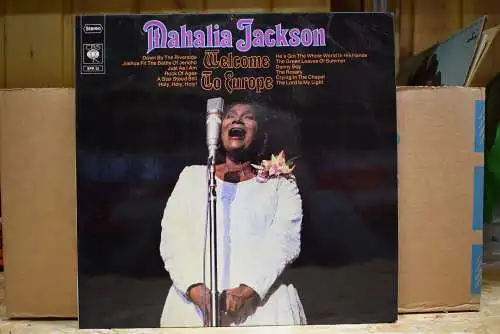 Mahalia Jackson ‎– Welcome To Europe