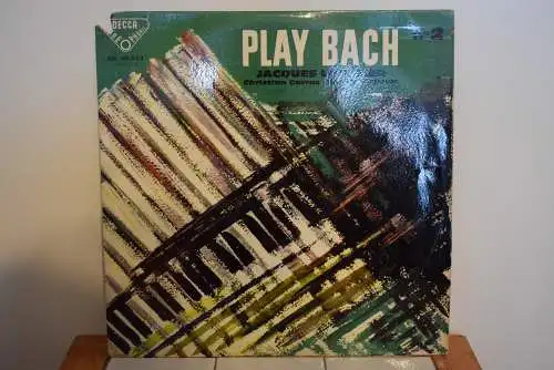 Jacques Loussier, Christian Garros, Pierre Michelot ‎– Play Bach N° 2