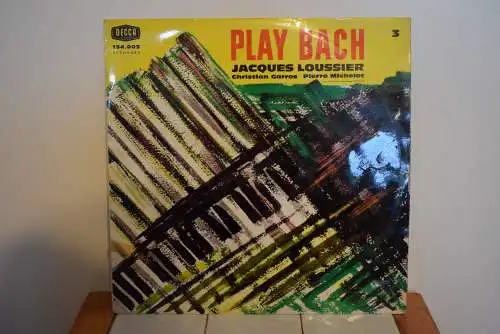 Jacques Loussier, Christian Garros, Pierre Michelot ‎– Play Bach 3