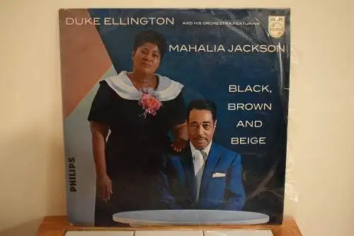 Duke Ellington And His Orchestra Featuring Mahalia Jackson ‎– Black, Brown And Beige