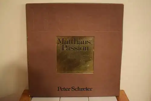 Bach, Peter Schreier ‎– Matthäus-Passion