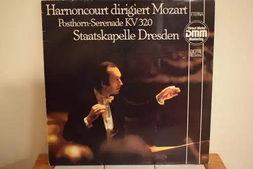 Mozart, Harnoncourt, Staatskapelle Dresden ‎– Posthorn Serenade KV 320
