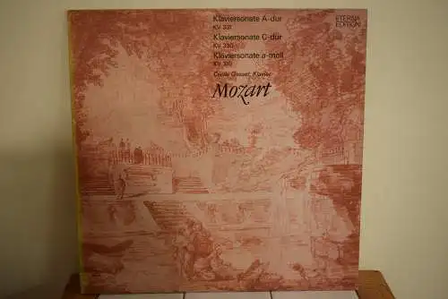 Mozart - Cécile Ousset ‎– Klaviersonate A-dur KV 331 / Klaviersonate C-dur KV 330 / Klaviersonate A-moll KV 310