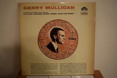 Gerry Mulligan Quartet Featuring Chet Baker, Chico Hamilton Also Paul Desmond, Barney Kessel, David Van Kriedt ‎– The Gerry Mulligan Quartet - The Paul Desmond Quartet