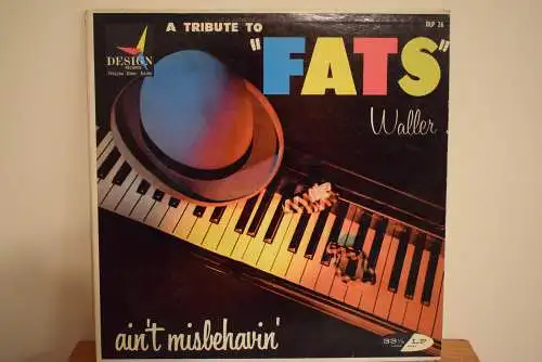 Julian Gould ‎– Ain't Misbehavin' - A Tribute To Fats Waller 
