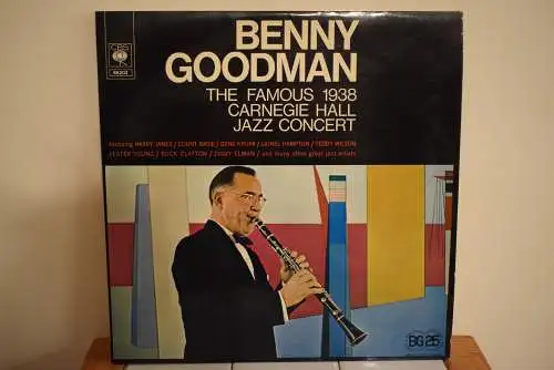 Benny Goodman ‎– The Famous 1938 Carnegie Hall Jazz Concert