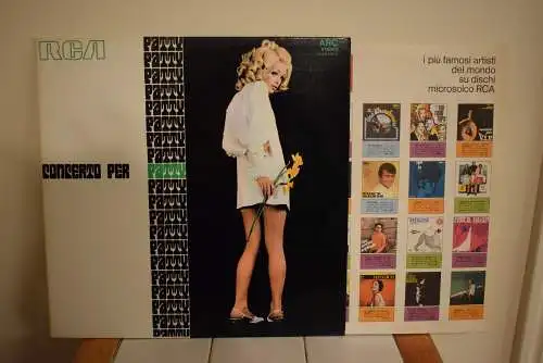 Patty Pravo ‎– Concerto Per Patty " First Press aus Italien von 1969 incl. original Innencover , sehr guter Zustand"