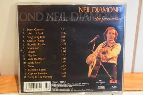 Neil Diamond ‎– The Favourites