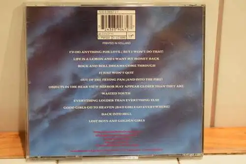 Meat Loaf ‎– Bat Out Of Hell II: Back Into Hell