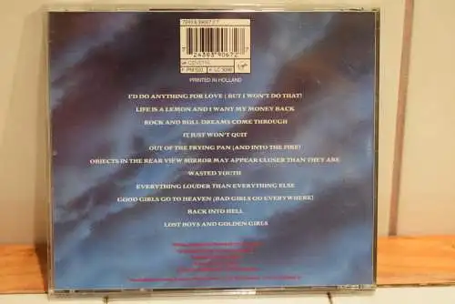 Meat Loaf ‎– Bat Out Of Hell II: Back Into Hell