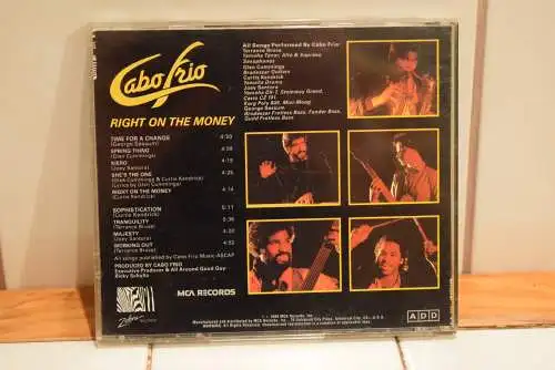 Cabo Frio ‎– Right On The Money