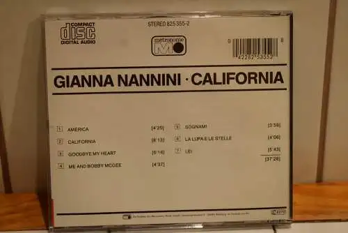 Gianna Nannini ‎– California