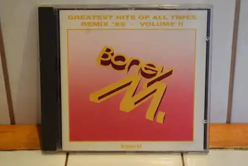 Boney M. ‎– Greatest Hits Of All Times - Remix '89 • Volume II