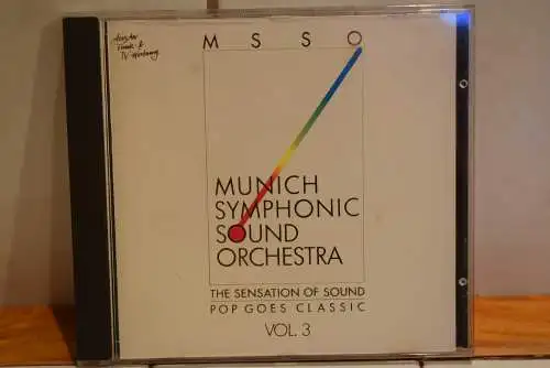 Munich Symphonic Sound Orchestra ‎– The Sensation Of Sound - Pop Goes Classic Vol. 3