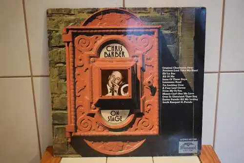 Chris Barber & His Band ‎– Chris Barber On Stage