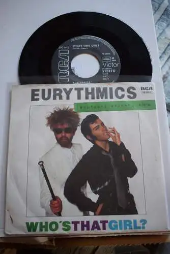 Eurythmics ‎– Who's That Girl? /You Take Some Lentils And You Take Some Rice