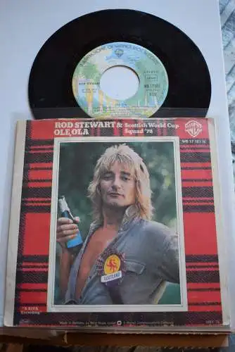 Rod Stewart ‎– Ole Ola / I'd Walk A Million Miles For One Of Your Goals
