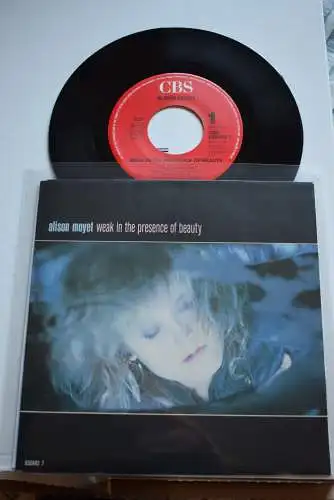 Alison Moyet ‎– Weak In The Presence Of Beauty / To work on you