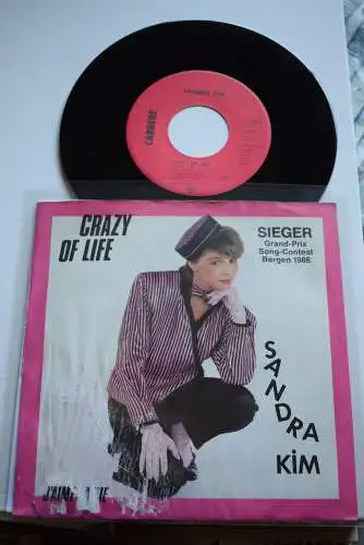 Sandra Kim ‎– Crazy Of Life / J'aime la vie 