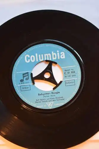 Ralf Bendix Und Die Kleine Elisabeth ‎– Babysitter-Boogie / Sonne, Mond und Sterne 