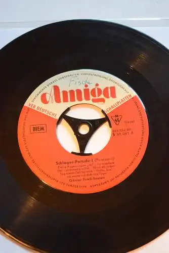 Das Günter Frieß-Sextett ‎– Schlager-Parade I (Potpourri)