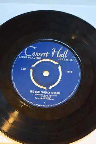 Der Donkosaken Chor Leitung Serge Jaroff ‎– Der Donkosaken Chor Singt Lieder Vom Don