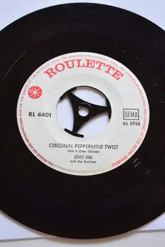 Joey Dee And The Starliters ‎– Original Peppermint Twist Part I u. II