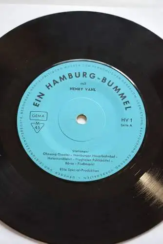 Henry Vahl ‎– Ein Hamburg-Bummel / Hamburg Schlager
