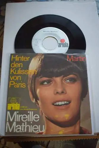Mireille Mathieu ‎– Hinter Den Kulissen Von Paris / Martin