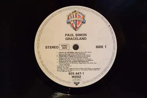Paul Simon ‎– Graceland