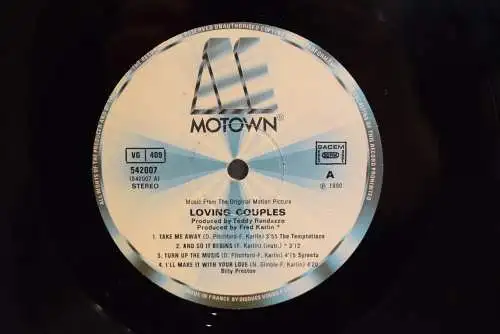 The Original Motion Picture Sound Track From 'Loving Couples'