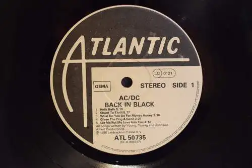 AC/DC ‎– Back In Black