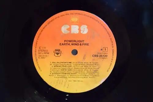 Earth, Wind & Fire ‎– Powerlight