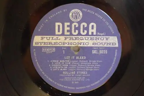 Rolling Stones ‎– Let It Bleed