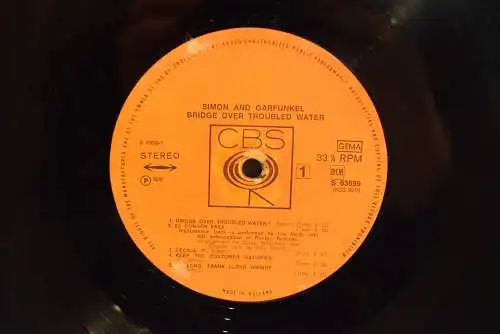 Simon And Garfunkel ‎– Bridge Over Troubled Water
