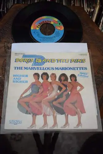 Doris D And The Pins ‎– The Marvellous Marionettes / Higher and Higher 