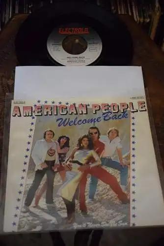 American People ‎– Welcome Back / You'll never see the Sun 