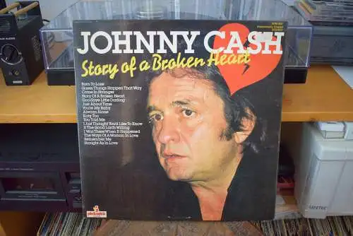 Johnny Cash ‎– Story Of A Broken Heart