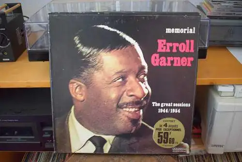Erroll Garner ‎– Memorial (The Great Sessions 1944/1954) " 4LP Box , Schallplatten in Top Zustand "