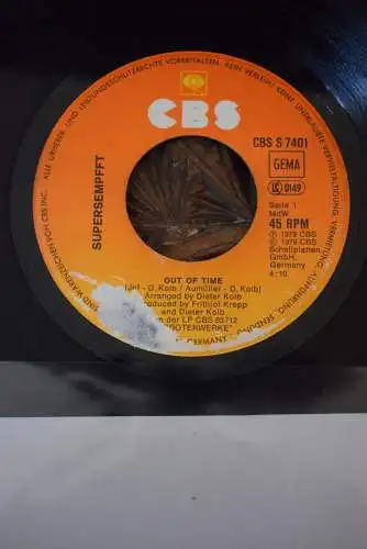 Supersempfft ‎– Out Of Time/ Let's beam him up