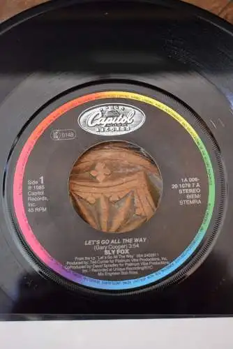 Sly Fox ‎– Let's Go All The Way / Como Tu Te Llama? (What Is Your Name) (Reduced Remix)