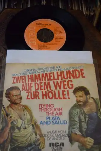 Guido & Maurizio De Angelis ‎– Flying Through The Air / Plata And Salud