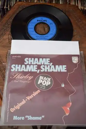 Shirley (And Company) ‎– Shame, Shame, Shame (Original-Version) / More Shame