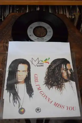 Milli Vanilli ‎– Girl I'm Gonna Miss You/ Can't You Feel My Love