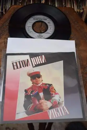 Elton John ‎– Nikita / The Man who never died 