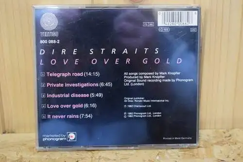 Dire Straits ‎– Love Over Gold