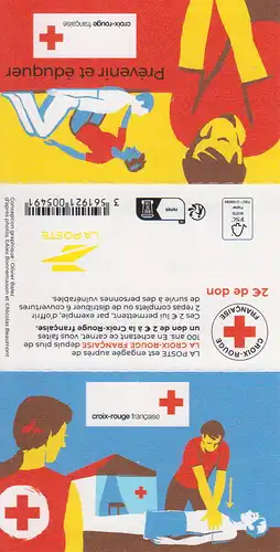 FRANKREICH 2023 ** MH Rotes Kreuz Red Cross