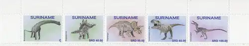 SURINAME 2022 ** Dinosaurier Dinosaurs