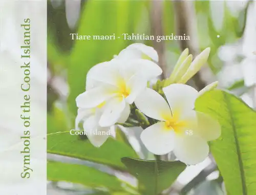 COOK INSELN 2023 ** BL Symbole Blume Tahitian Gardenia