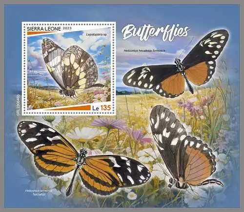 SIERRA LEONE 2023 ** BL Schmetterlinge Butterflies